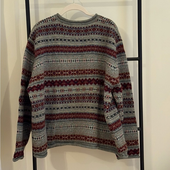 Eddie Bauer Multicolor Wool Sweater - Picture 2 of 6